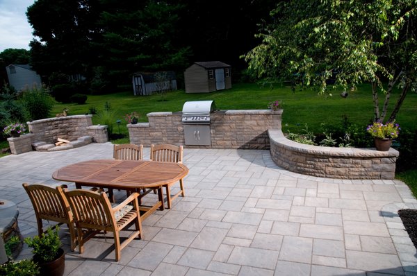 Beautiful outdoor living space perfect for family and friends to enjoy