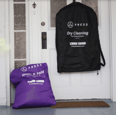 Dry cleaning and delivery to your door!