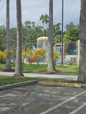 The water park closed during the week