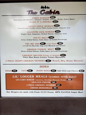 Menu.