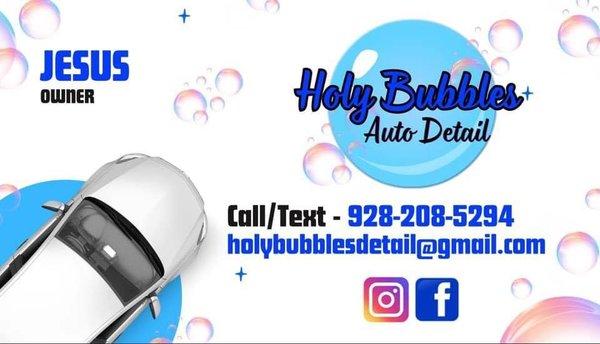 Holy bubbles auto detail