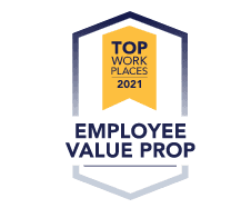 ORBA Awarded 2021 Top Workplaces National Culture Excellence Awards -- the Employee Value Proposition Award.