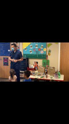 We love the kids at Kidcare in NSL! Dr. Bates did a great job teaching the kids about developing good oral hygiene habits.