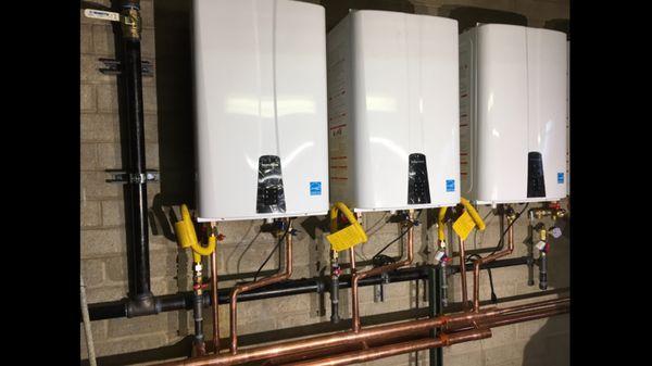 Tankless water heaters