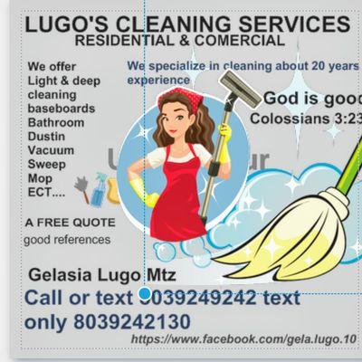 Lugo's Cleaning services