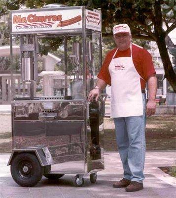 Churro cart design to export. Money making machine.