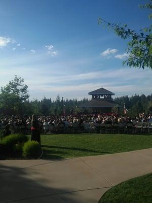 Graduation 2016 in the Quad!