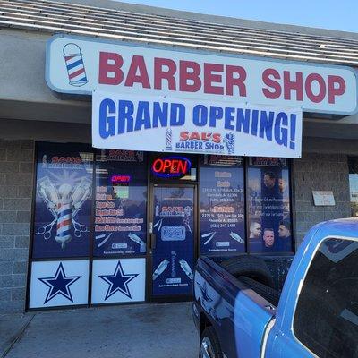 NEW BARBER SHOP IN GLENDALE  AZ, WE OPEN 7 DAYS TO SERVE YOU. COME SEE US, SATISFACTION GUARANTEED.