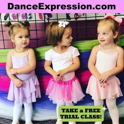 Try a Free Trial Class! Go to www.DanceExpression.com