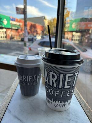 variety coffee