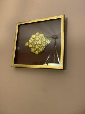 Shadow box framed origami