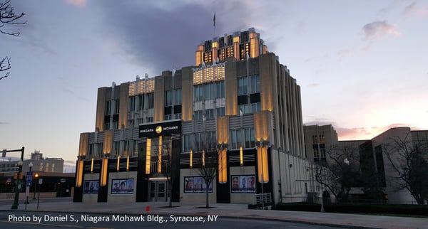 Niagara Mohawk Building offices for National Grid utilities.