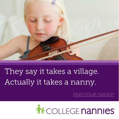 A College Nannies makes work-life balance possible.