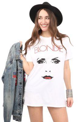 Blondie Graphic Tee on Women's Model (available unisex)