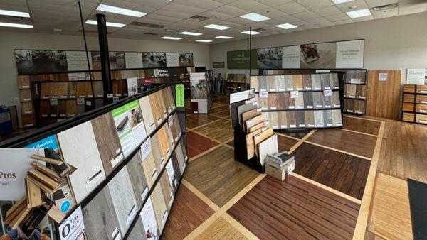 Interior of LL Flooring #1298 - Naperville | Overhead View