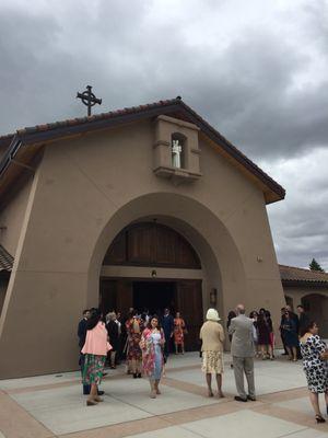 More photos of St. Anthony Parish (during and after a wedding).