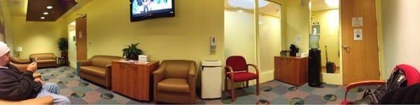 The new 'The Lisa Long Laird Family waiting room' - full view