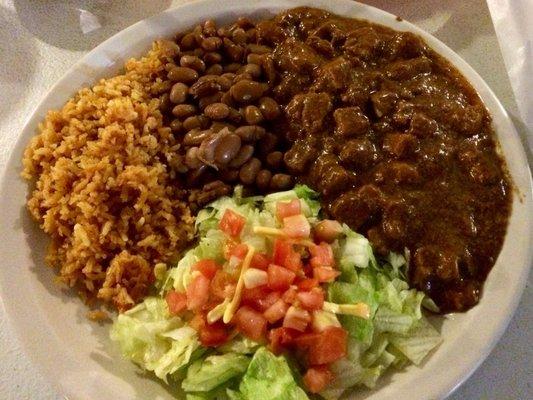 Carne guisada plate