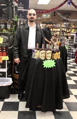 Clyde Mays Whiskey tasting