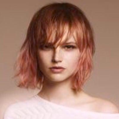 Whimsical and dreamy Bob. Yes Bobs with bangs are all the rage.