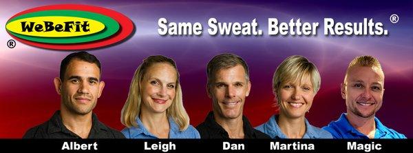 Personal Trainers - Albert Herasme - Leigh Pujado, Daniel Reynen, Martina Bevis and Maciej (Magic) Pawilkowski