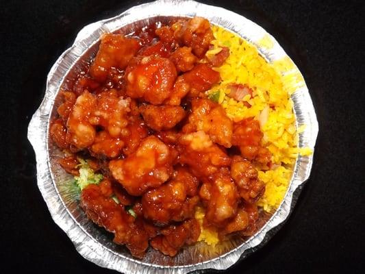 general tso's lunch combo