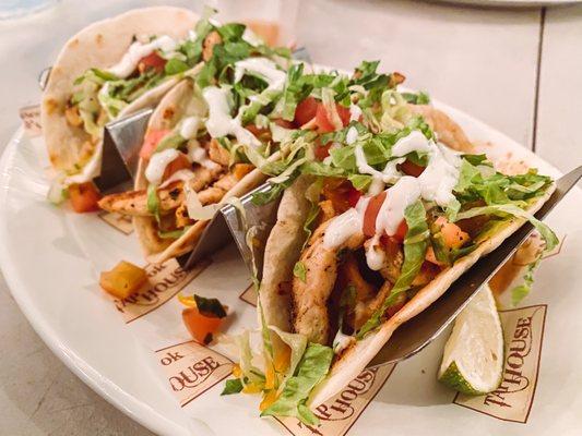 Chicken tacos