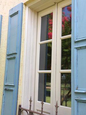 French pane windows