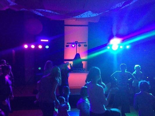 Caspar Creek Learning Center fundraising event Oct 2017 Sound & lighting by groundLoop Events