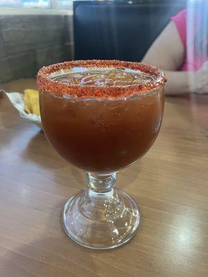 Michelada con Clamato