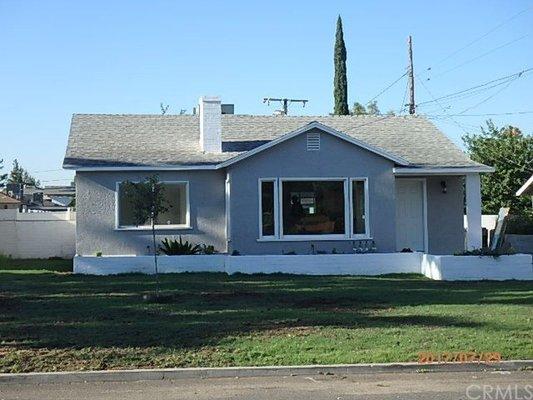 The last project was a little 2-1 that we did a complete rehab creating a 3-1 and bought by a SB county sheriff first time buyer!