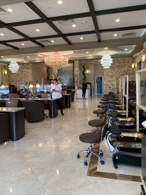 Manicure and Pedicure area