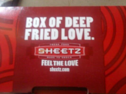 Box of deep fried love - amazing.