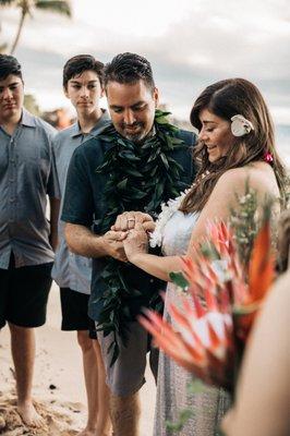 Eric & Alex's Vow Renewal, Makena, Maui