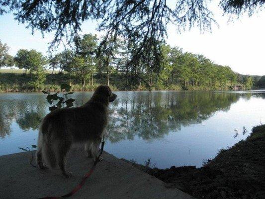 She loves the River!