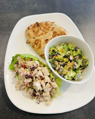 Sol's Chicken Salad + Broccoli Salad