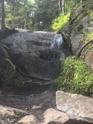 Steps in rocks