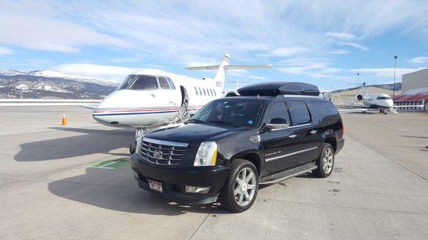 Luxury Transportation Services Airport transportation Vail