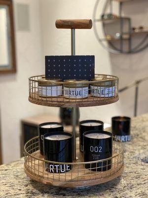 Our current highlighted artisan : Virtue Candles (black woman owned)