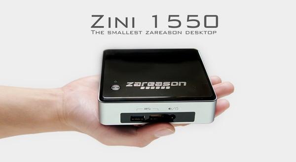 Zini 1550 - ZaReason's smallest desktop yet