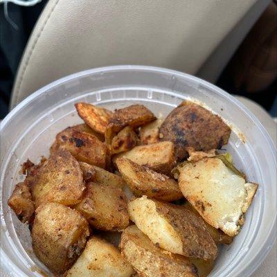 Fried potatoes - plain