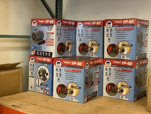 Prosupply stocks everything from air movers to carpet , tile & upholstery equipment.