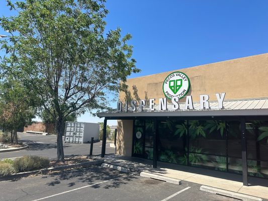 Pecos Valley Production Montgomery Albuquerque Dispensary - Exterior