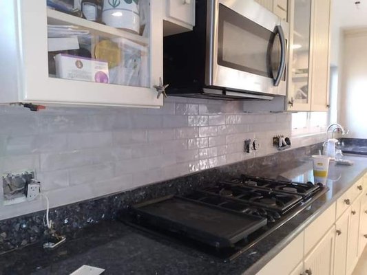 Come get your backsplash done very good deals for summer