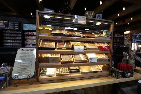 Fine Cigars in Tommy's Humidor