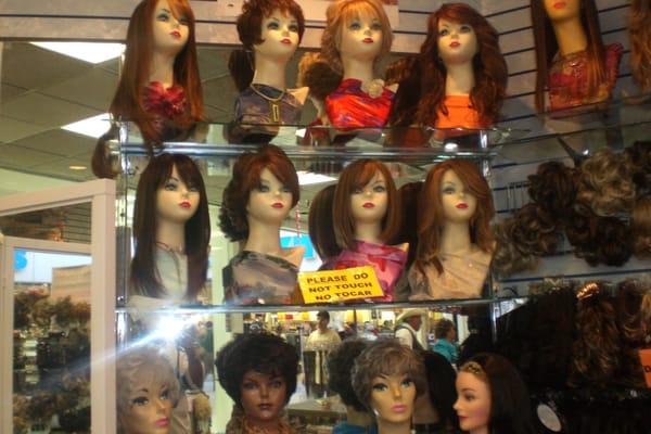 Wigs.... Natural and Synthetics