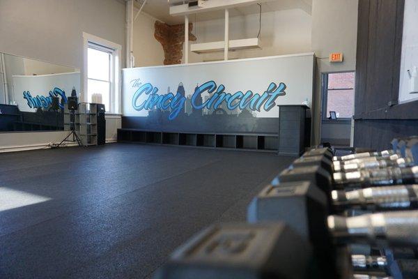 Join us in our original "Cincy Circuit" group fitness classes!