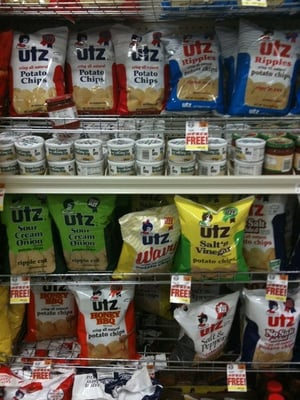 Things I miss from the East Coast: Utz