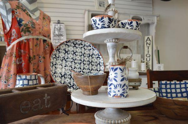 We carry Mudpie dishes and kitchen ware.