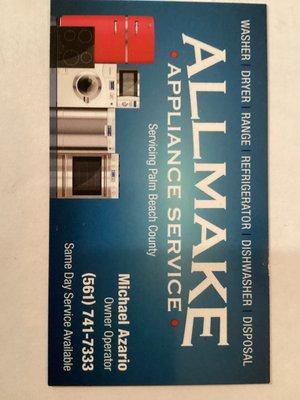 Allmake Appliance Service